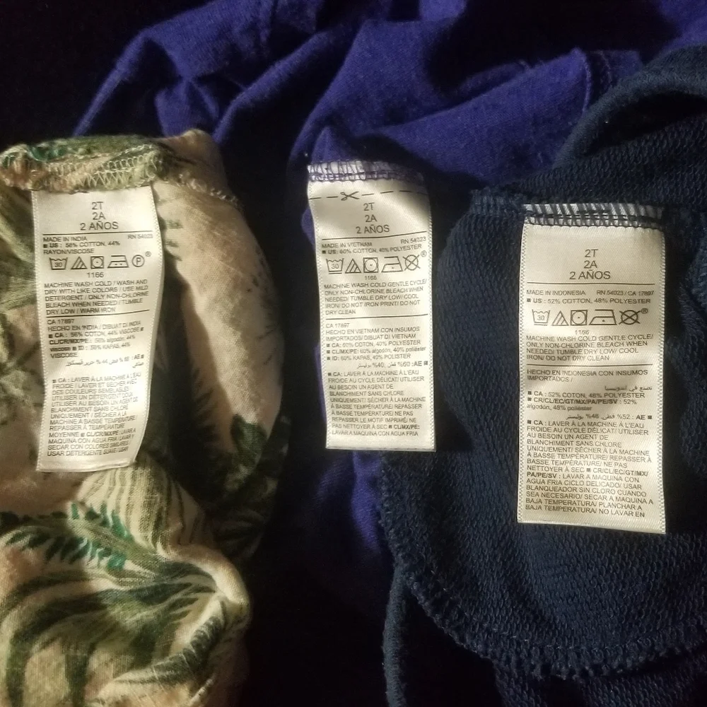2T Old Navy clothing trio